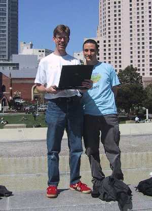 Tweney and longtime tinywords subscriber Alex D.